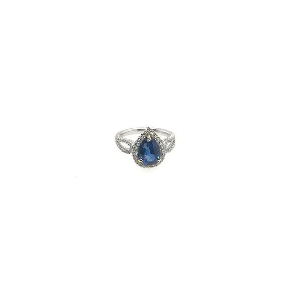 Sapphire and Diamond Ring Erickson Jewelers Iron Mountain, MI