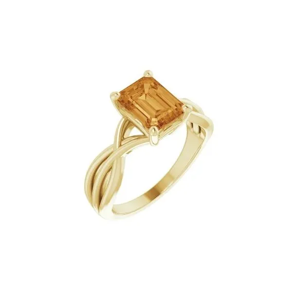 Citrine Ring Erickson Jewelers Iron Mountain, MI
