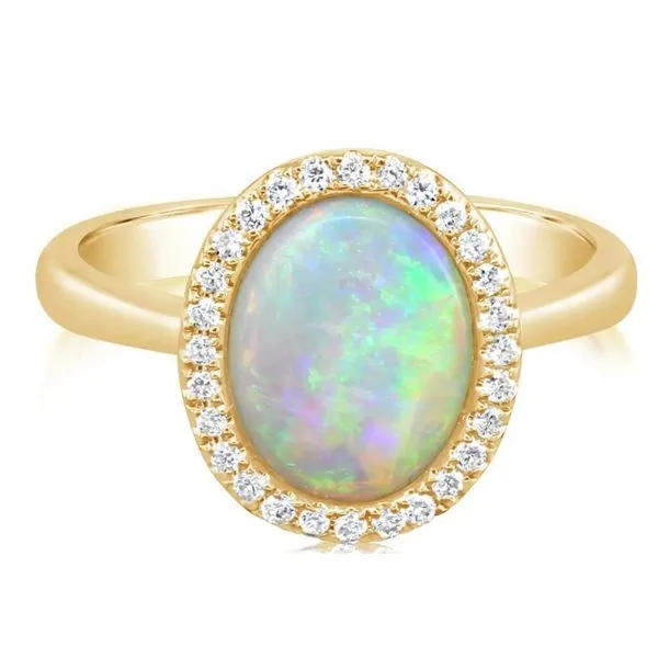 Opal Ring Erickson Jewelers Iron Mountain, MI