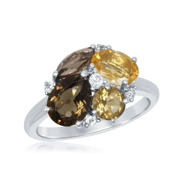 Citrine/Quartz Ring Erickson Jewelers Iron Mountain, MI