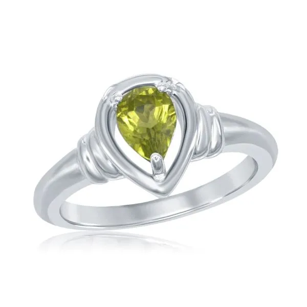 Peridot Ring Erickson Jewelers Iron Mountain, MI