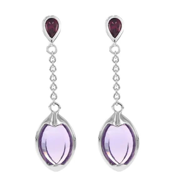 COGNAC QUARTZ EARRINGS Erickson Jewelers Iron Mountain, MI