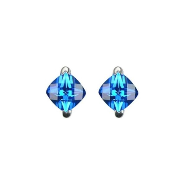 FRANK REUBEL KASHMIRE BLUE TOPAZ EARRINGS Erickson Jewelers Iron Mountain, MI