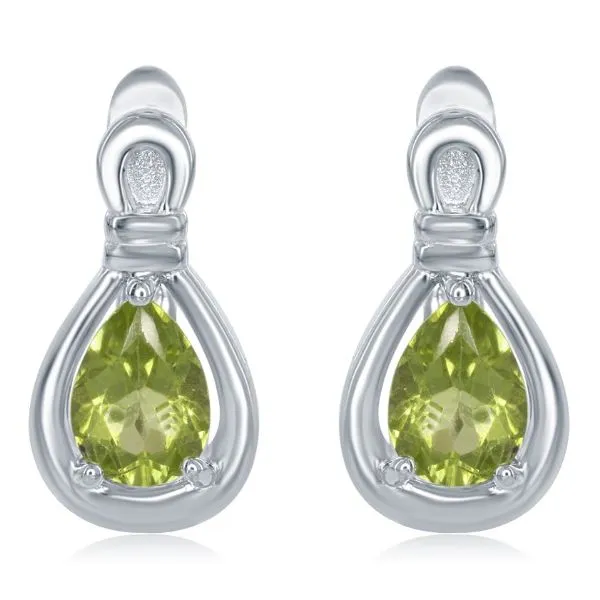 Peridot Earrings Erickson Jewelers Iron Mountain, MI