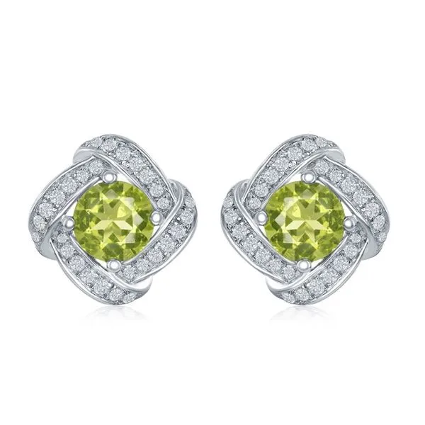 Peridot Earrings Erickson Jewelers Iron Mountain, MI