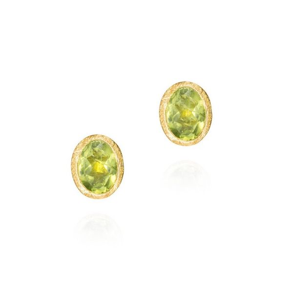 SILVER PERIDOT EARRINGS Erickson Jewelers Iron Mountain, MI