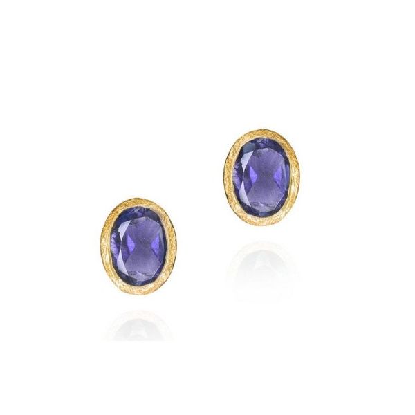 SILVER SAPPHIRE EARRINGS Erickson Jewelers Iron Mountain, MI