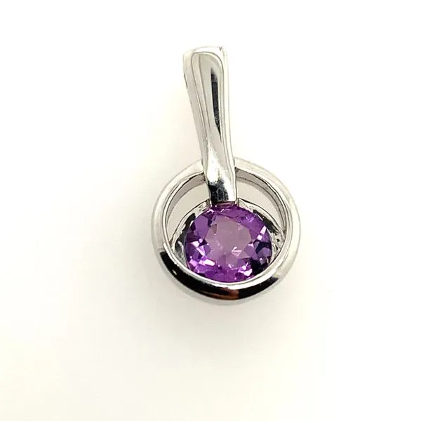 SS AMETHYST PENDANT Erickson Jewelers Iron Mountain, MI