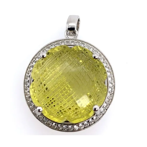 LEMON QUARTZ PENDANT Erickson Jewelers Iron Mountain, MI