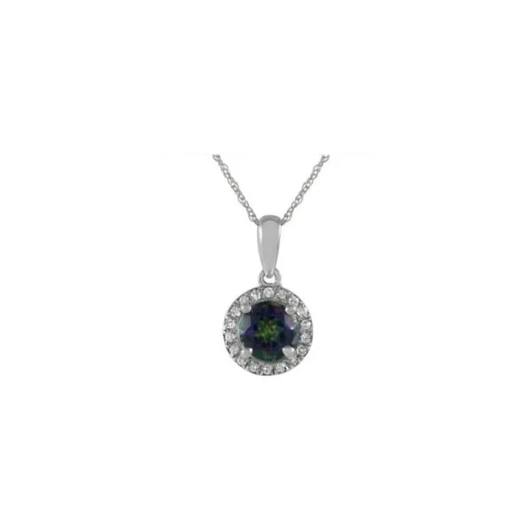 MYSTIC FIRE TOPAZ NECKLACE Erickson Jewelers Iron Mountain, MI