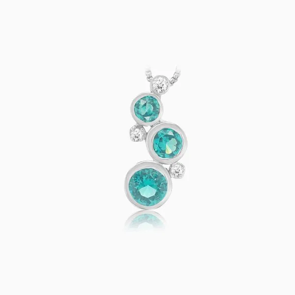 KASHMIR BLUE TOPAZ PENDANT Erickson Jewelers Iron Mountain, MI