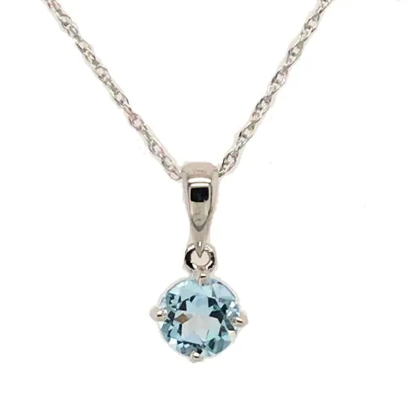 Swiss Topaz Pendant Erickson Jewelers Iron Mountain, MI
