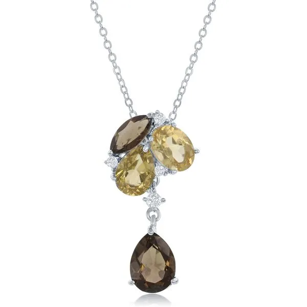 Citrine/Quartz Pendant Erickson Jewelers Iron Mountain, MI
