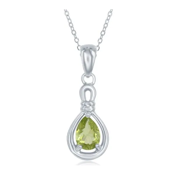 Peridot Necklace Erickson Jewelers Iron Mountain, MI