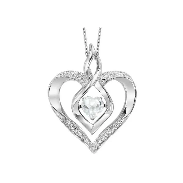 APRIL BIRTHSTONE NECKLACE Erickson Jewelers Iron Mountain, MI