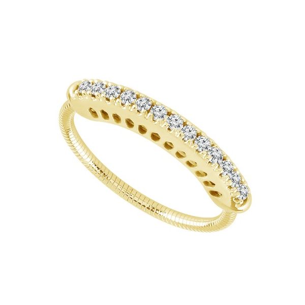 14Kt Yellow Gold Flexi Style Ring Erickson Jewelers Iron Mountain, MI