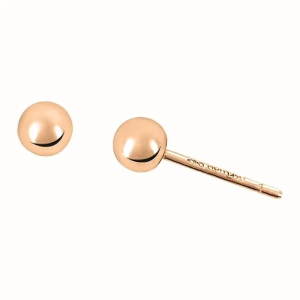 GOLD BALL EARRINGS Erickson Jewelers Iron Mountain, MI