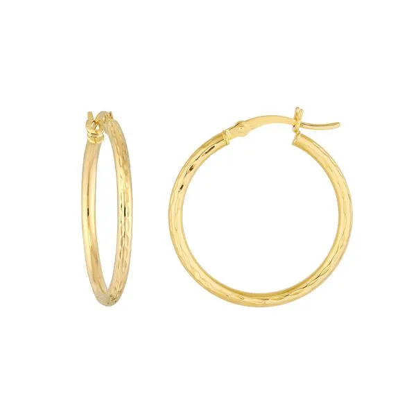 GOLD HOOPS Erickson Jewelers Iron Mountain, MI