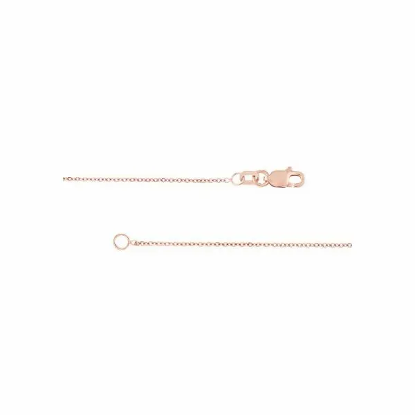 ROSE GOLD CABLE CHAIN Erickson Jewelers Iron Mountain, MI