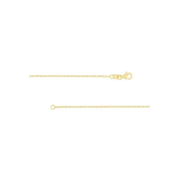 14Kt Yellow Gold Paperclip Chain Erickson Jewelers Iron Mountain, MI