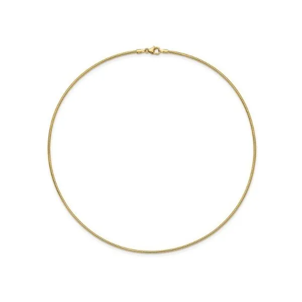 14Kt Yellow Gold Omega Chain Erickson Jewelers Iron Mountain, MI