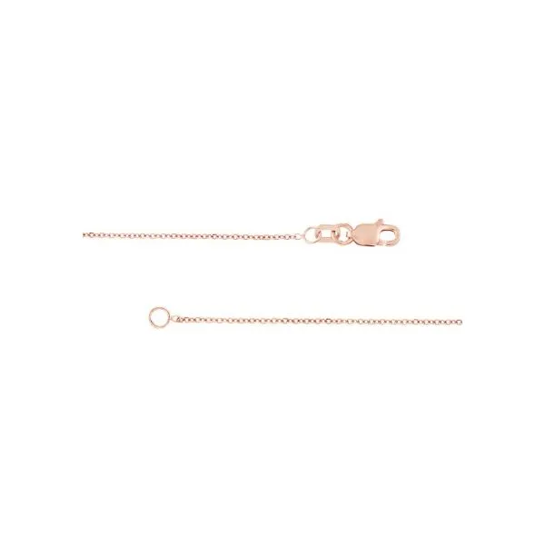 14K Rose Gold Cable Chain Erickson Jewelers Iron Mountain, MI