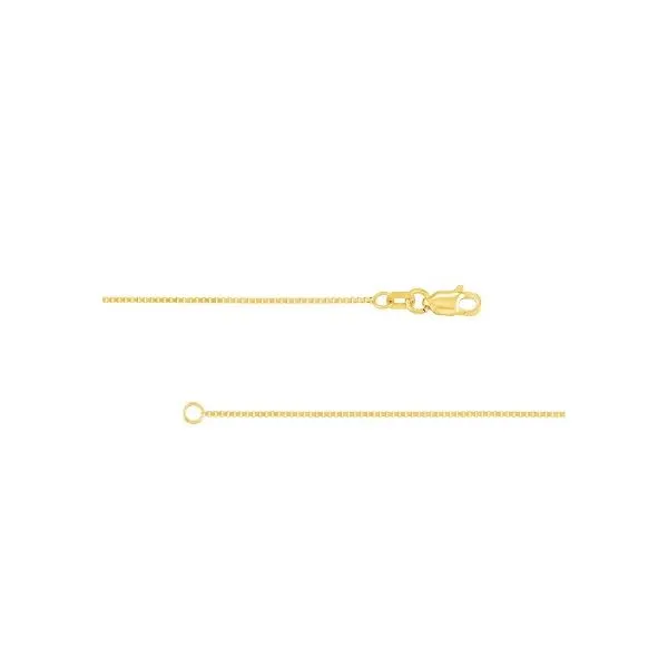 14K Yellow Gold Box Chain Erickson Jewelers Iron Mountain, MI