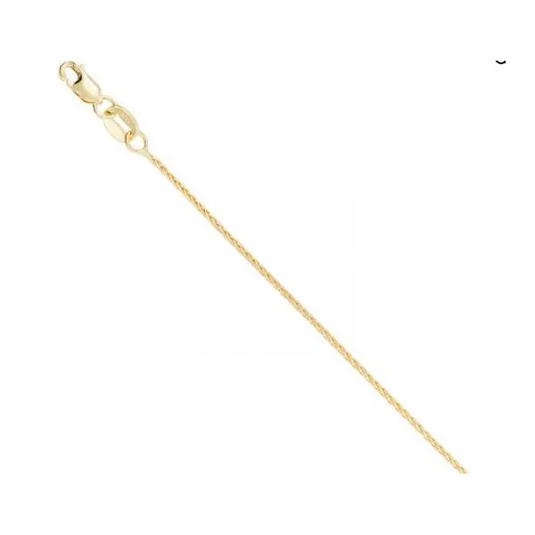 14K Yellow Gold Wheat Chain Erickson Jewelers Iron Mountain, MI