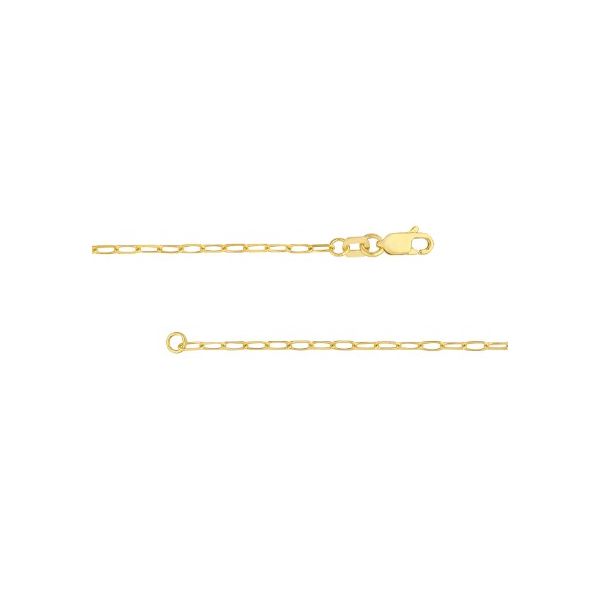 14K Yellow Gold Paper Clip Chain Erickson Jewelers Iron Mountain, MI