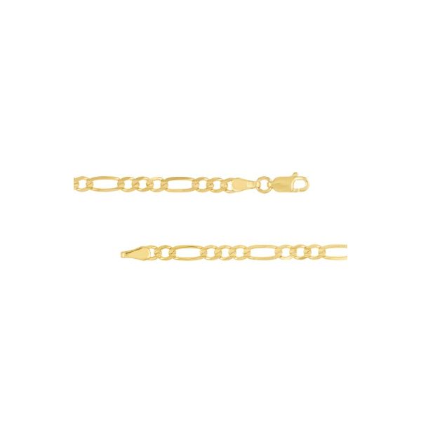 10K Yellow Gold Figaro Chain Erickson Jewelers Iron Mountain, MI