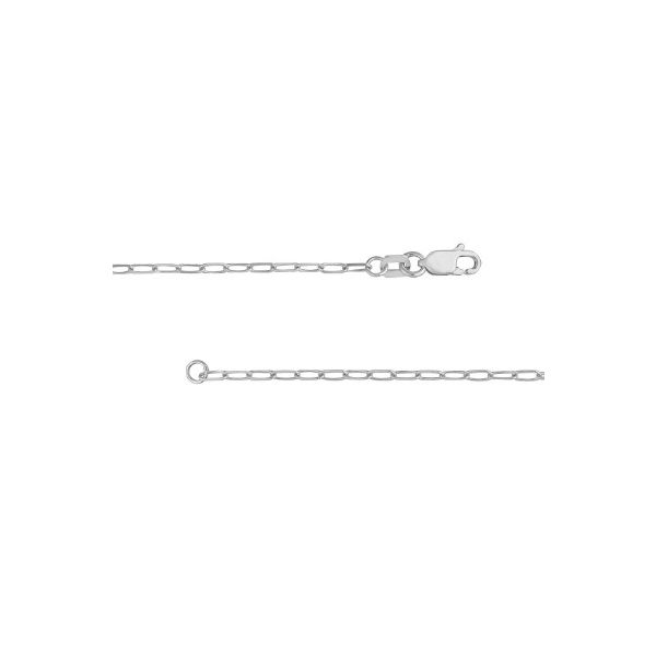 WHITE GOLD PAPER CLIP CHAIN Erickson Jewelers Iron Mountain, MI