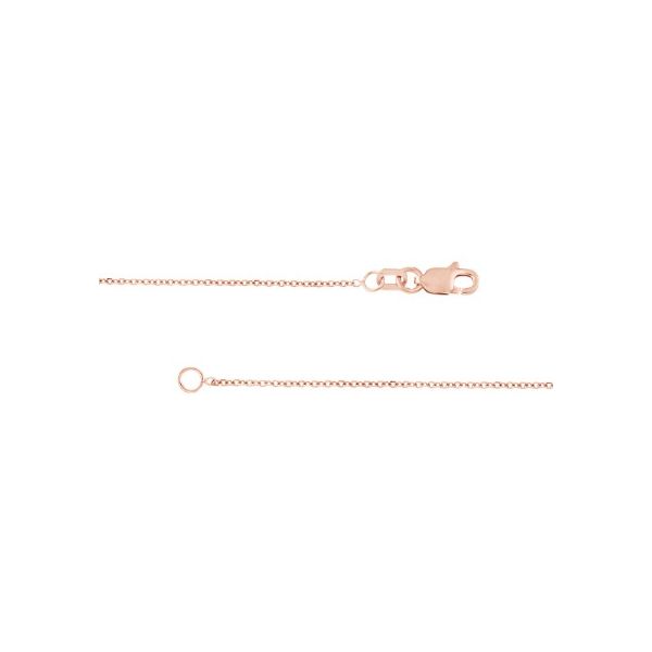 Rose Gold Cable Chain Erickson Jewelers Iron Mountain, MI