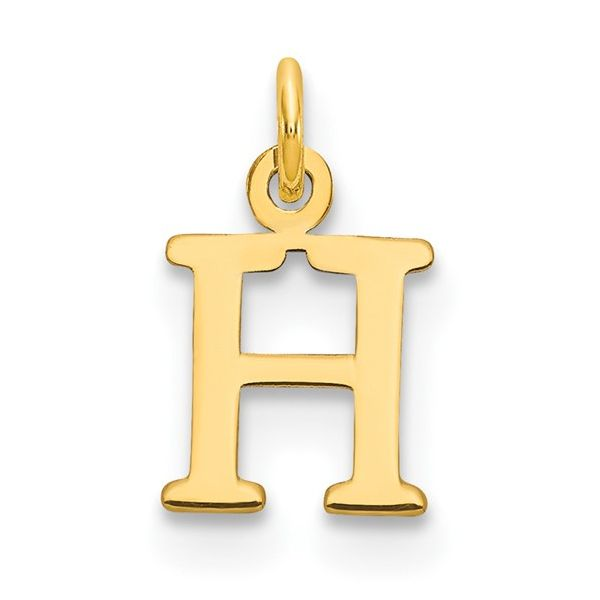 INITIAL CHARM 001-435-00487 - Gold Pendants / Charms, Erickson Jewelers