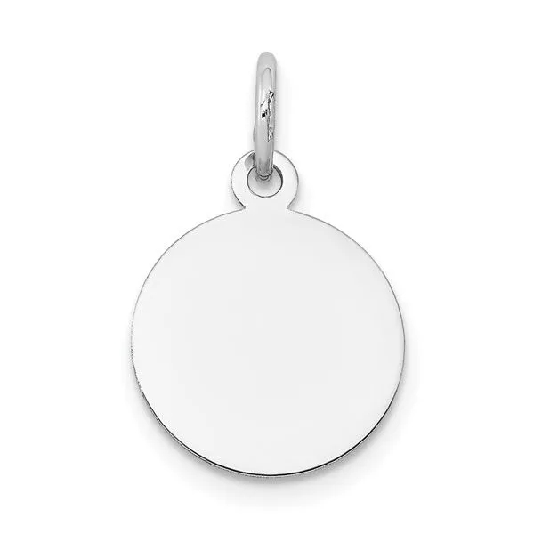 GOLD DISC CHARM Erickson Jewelers Iron Mountain, MI