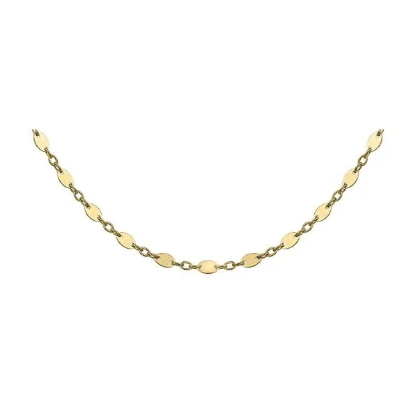 Leaf Link Gold Bracelet Erickson Jewelers Iron Mountain, MI