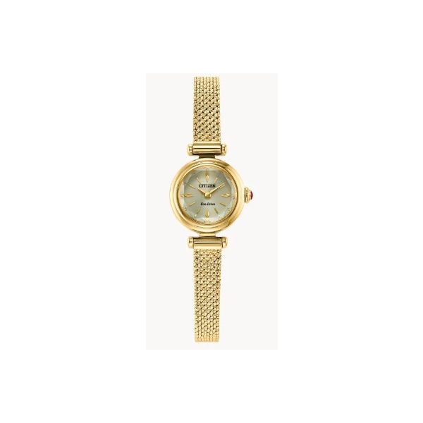 Yellow Gold-Tone Stainless Steel Citizen Watch Erickson Jewelers Iron Mountain, MI