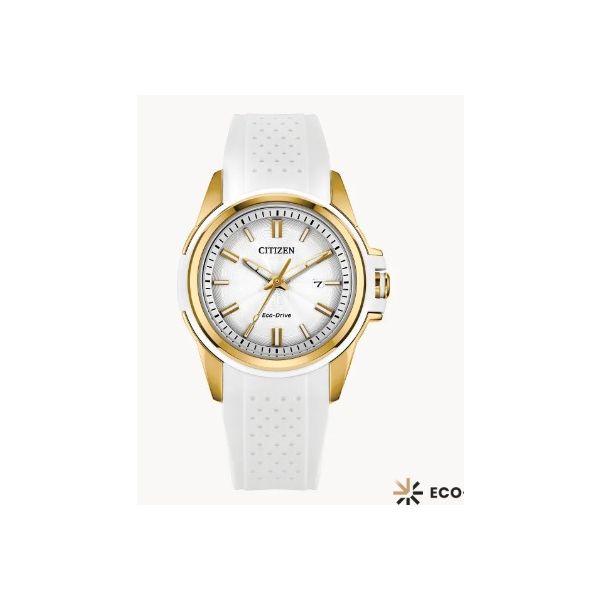 Gold-Tone Stainless Steel Veya Citizen Watch Erickson Jewelers Iron Mountain, MI