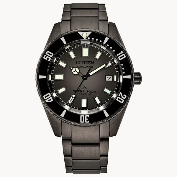 Men's Black Tone Titanium Citizen Watch Erickson Jewelers Iron Mountain, MI