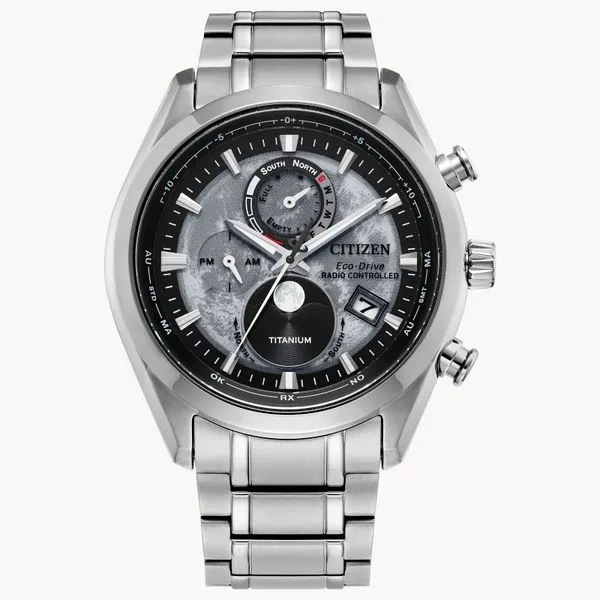 Men's Citizen Tsuki-Yomi A-T Moonphase Watch Erickson Jewelers Iron Mountain, MI