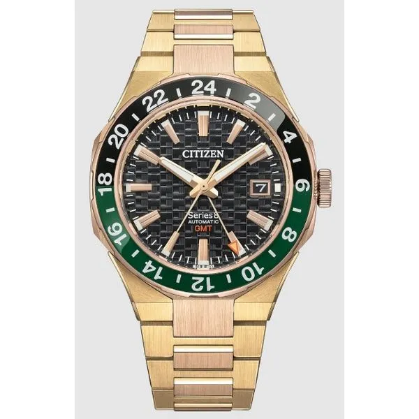 Rose- and Gold-Tone Stainless Steel Men's Citizen Watch Erickson Jewelers Iron Mountain, MI