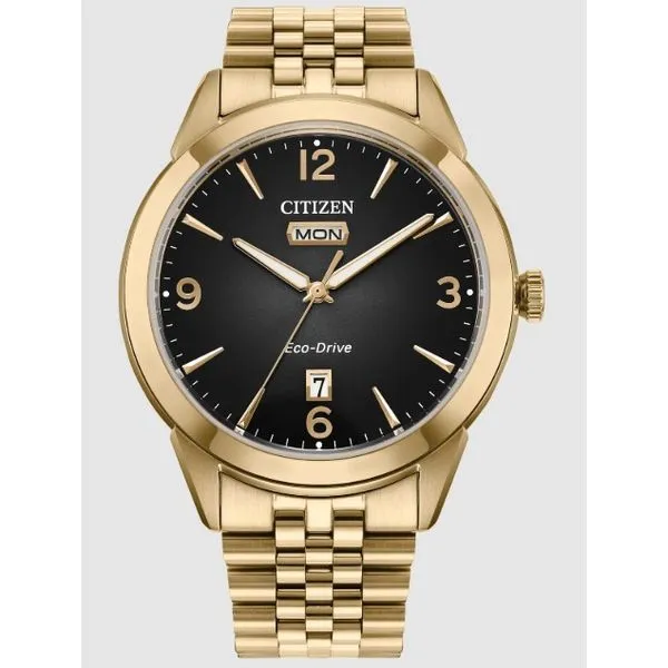 Gold-Tone Stainless Steel Men's Citizen Watch Erickson Jewelers Iron Mountain, MI