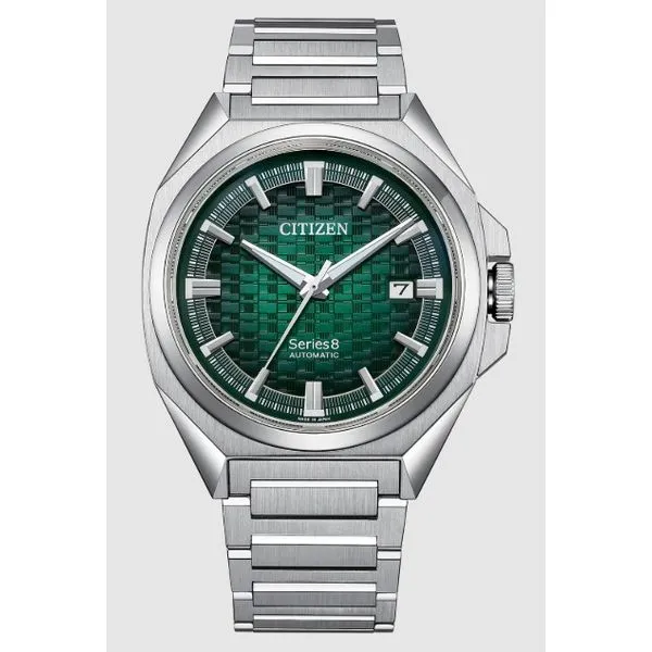 Series 8 831 Silver-Tone Stainless Steel Men's Citizen Watch Erickson Jewelers Iron Mountain, MI