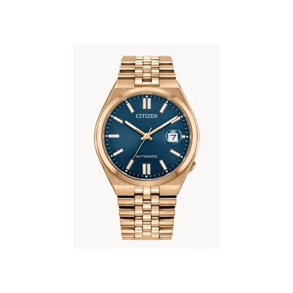 Rose Gold-Tone Stainless Steel Citizen Watch Erickson Jewelers Iron Mountain, MI