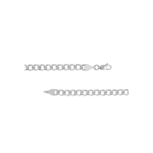 Sterling Silver Curb Chain Necklace Erickson Jewelers Iron Mountain, MI