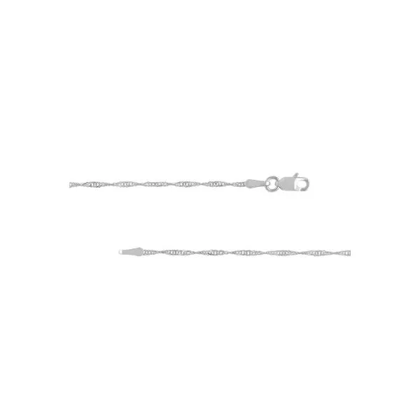 Sterling Silver Singapore Chain Erickson Jewelers Iron Mountain, MI