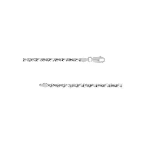 Silver Rope Chain Erickson Jewelers Iron Mountain, MI