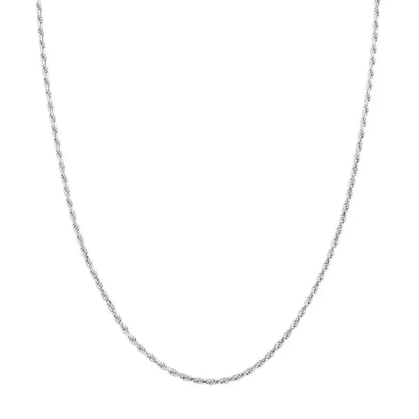 Sterling Silver Rope Chain Erickson Jewelers Iron Mountain, MI