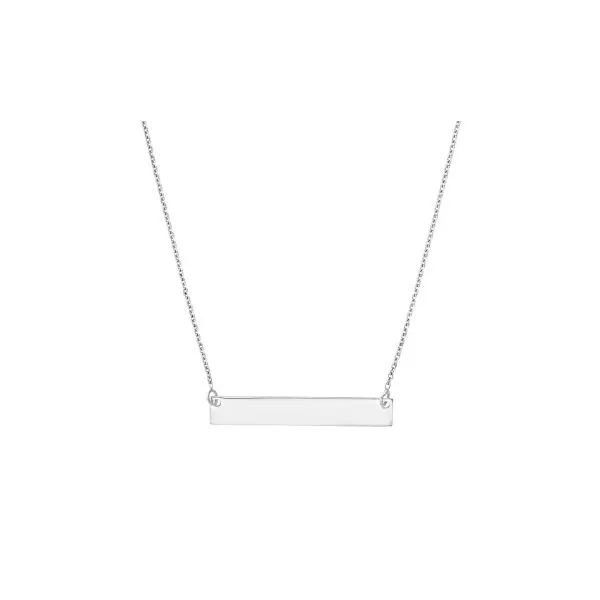 Sterling Silver Bar Necklace Erickson Jewelers Iron Mountain, MI