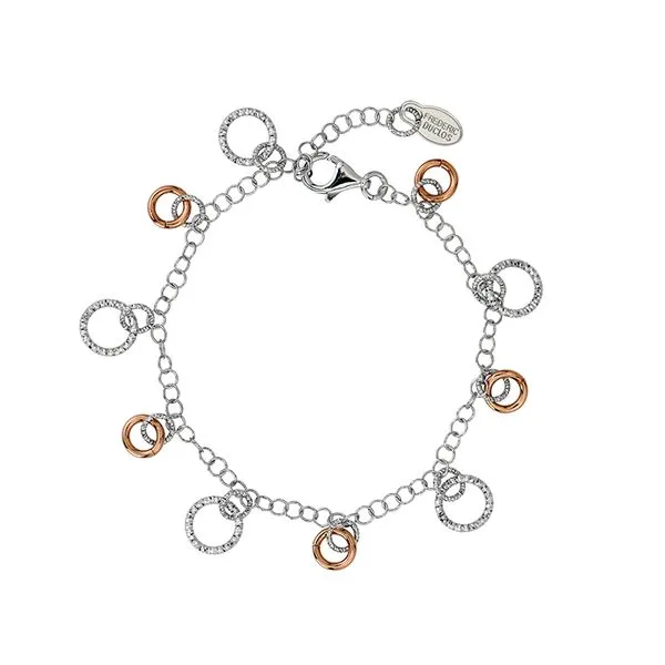 Sterling Silver Circle Necklace Erickson Jewelers Iron Mountain, MI