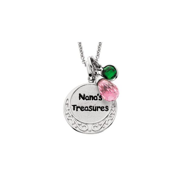 NANA SImulated Birthstone Stainless Steel Mothers Locket Pendant NEW with  chain | eBay